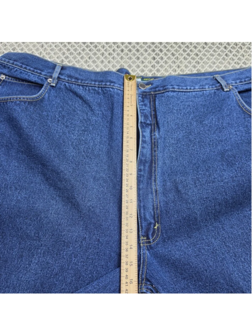 Urgent Gear Men’s Blue Jeans Size 58 Straight Leg 100% Cotton Made In Taiwan NWT